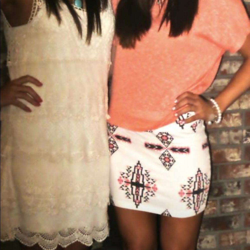 Aztec Mini Skirt
